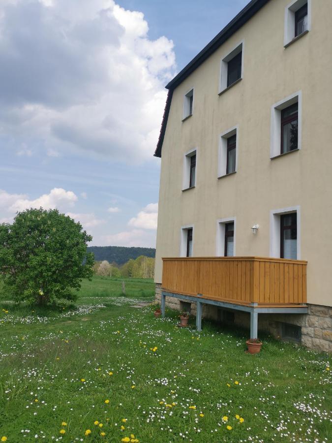 Ferienwohnung Wandergluck Rathmannsdorf Bagian luar foto